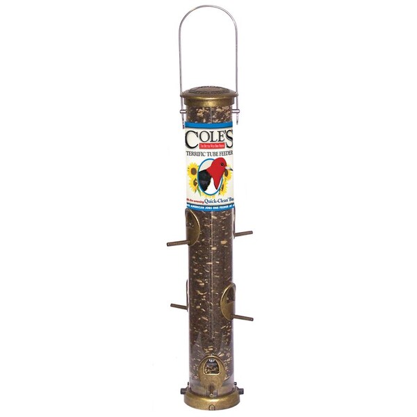 Coles Feeder Wild Bird Tube 6 Port TT06 Zoro